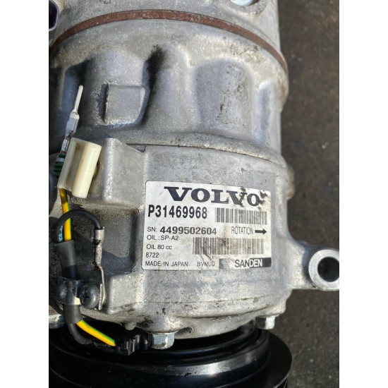 Compresor de clima Volvo XC60 V60 S60 XC40 XC90 V90 31469968 36010254
