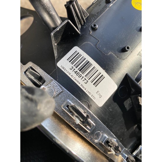 Central console panel Volvo V60 S60 2014+ 8632428 8632427 30781499 31469173