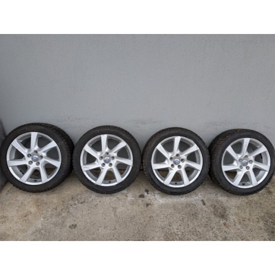 Volvo OEM Wheels PANDORA rims 17" Alloys S60 V60 S80 V70 S40 V40 V50 C30 C70 tires 225/45 R17 Tigar 313739138 