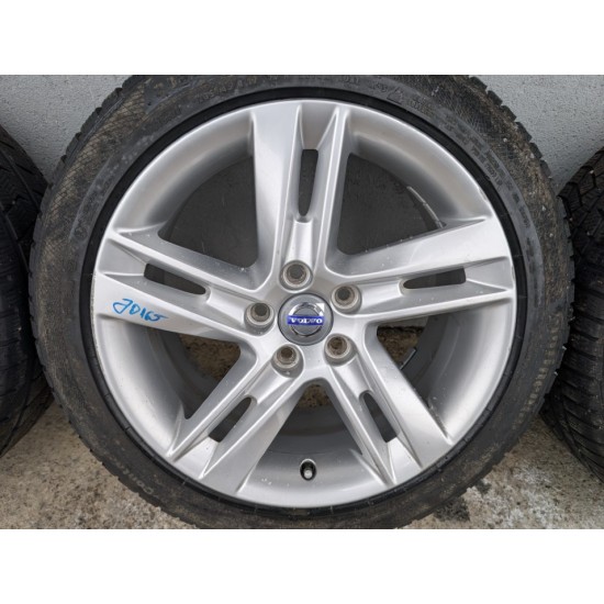 SADIA Volvo OEM Wheels 17" 5x108 Volvo S60 V60 S80 V70 S40 V40 V50 C30 C70 XC70 Aluminum Alloy Rims 31381412 with scratches