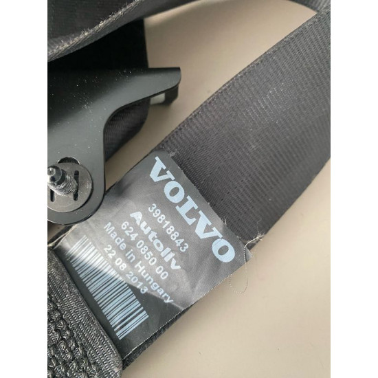 Front right seatbelt VOLVO S60 V60 2010-2017 39818843