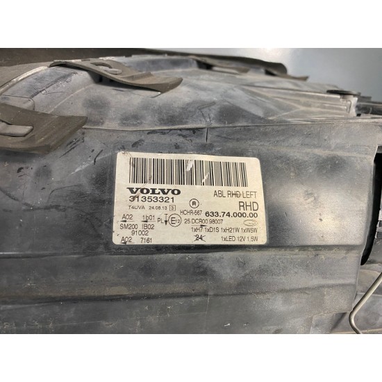 Far dreapta xenon adaptiv Volvo S80 XC70 V70 2011-2014 31353321