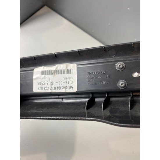FRONT LEFT SILL PLATE TRIM COVER ILUMINATED VOLVO S90 R-DESIGN V90 31377616