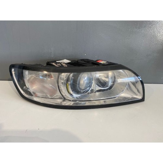 Right headlight xenon adaptive VOLVO V50 S40 2008-2012 31265712