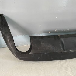 Rear bumper spoiler with double exhaust holes Volvo V40 31283761