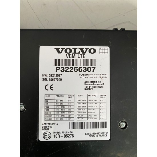 Modul VCM Volvo XC60 XC90 V60 V60CC V90 S90 V90CC XC40 2018+ 32256307 32212597 36003310 36012829