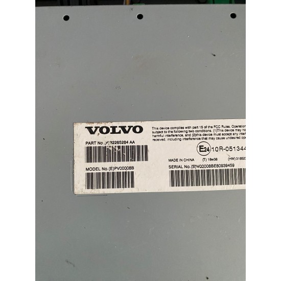 Audio amplifier Volvo S60 V60 S90 V90 XC40 XC60 XC90 2016+ 31456840 31652394 36003061