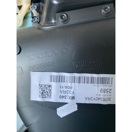 Rear right door panel Volvo S60 V60 2011-2018 8635880 8635883 39832589