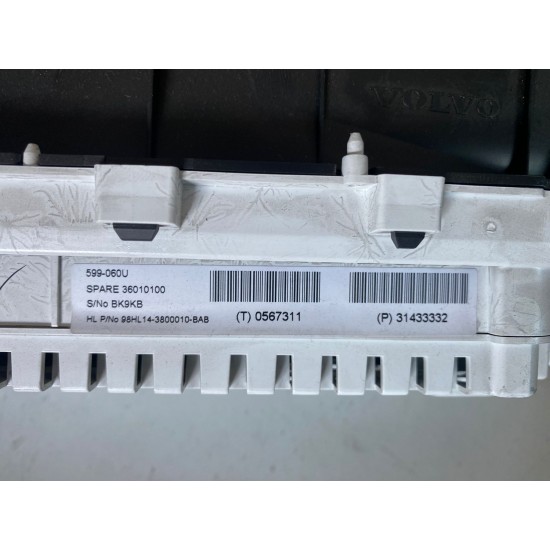 Speedometer/Instrument cluster TFT Retrofit VOLVO S60 V60 XC60 31433332 36003011 Speedometer/Instrument cluster TFT Retrofit VOLVO S60 V60 XC60 31433332 36003011