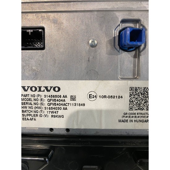Navigation display S60 V60 V60CC XC60 XC90 XC40 V90 31456506 36012820 36003040 36010459 36010873