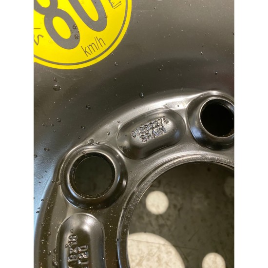Spare tire T125/70R18 Volvo XC90 XC60 2015-2022 31362275