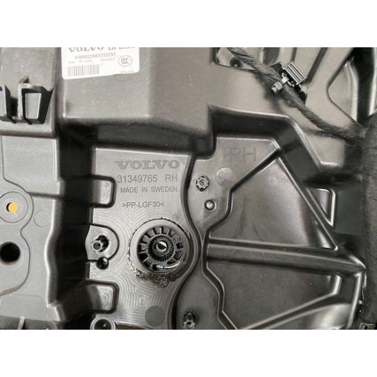 Rear window lifting mechanism Volvo XC90 2015-2024 31349765