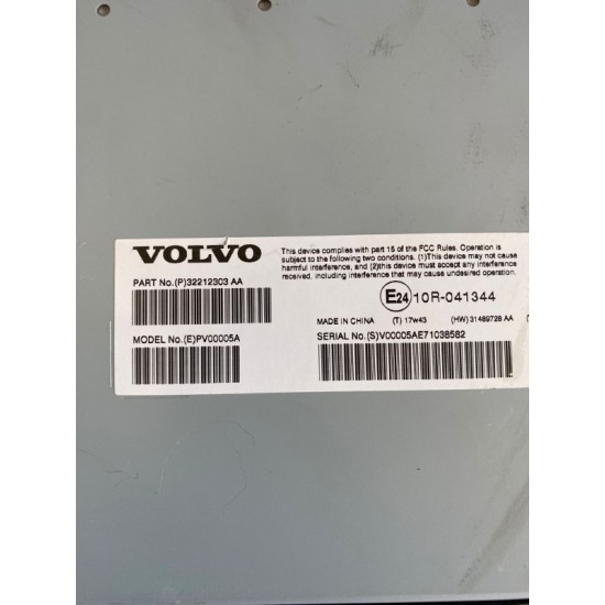 Statie audio Volvo XC60 V90CC S90 XC90 V90 2018 32212303 36003061 36012702 36011824