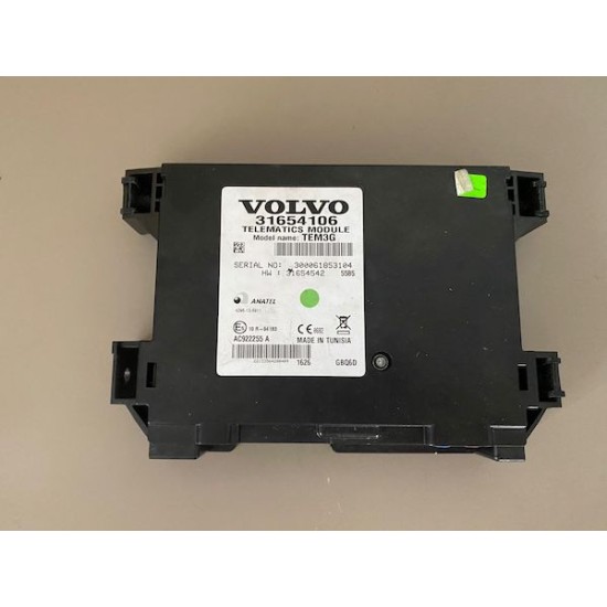 Phone control unit/module VOLVO XC60 V40 V60 D6 HYBRID 2014+ 31654106