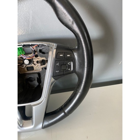 Volan piele cu crom VOLVO S60 V60 V40 XC70 31250592 31390121 31470183