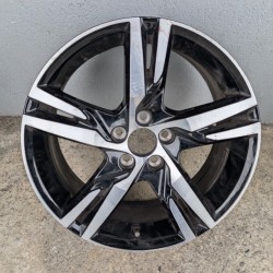 1xVolvo OEM Wheel Rim 18" Alloy Gloss black XC40 XC60 S90 V90 S60 V60 S80 V70 V40 32327352 