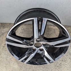 1xVolvo OEM Wheel Rim 18" Alloy Gloss black XC40 XC60 S90 V90 S60 V60 S80 V70 V40 32327352 