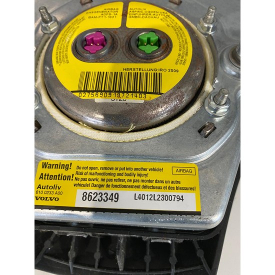 Volan cu airbag VOLVO V50 C30 2008-2012 8698193 8623349