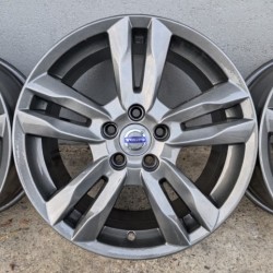 Volvo OEM Wheels NJORD Gun Metallic Rims 18" Alloys S60 V60 S80 V70 V40 S40 V50 C30 C70 XC70 31200603