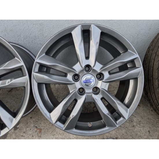 Volvo OEM Wheels NJORD Gun Metallic Rims 18" Alloys S60 V60 S80 V70 V40 S40 V50 C30 C70 XC70 31200603