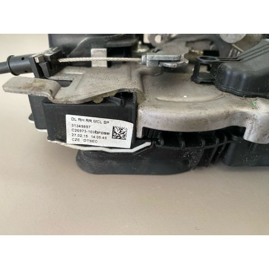 Rear right door lock mechanism Volvo XC90 2015-2024 31349897