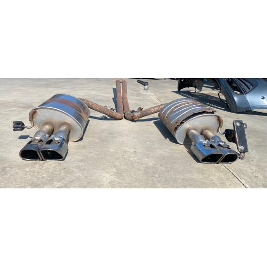 Exhaust system silencer R-DESIGN with 4 exhaust pipes VOLVO XC90 31303751AA 30733077 30733165