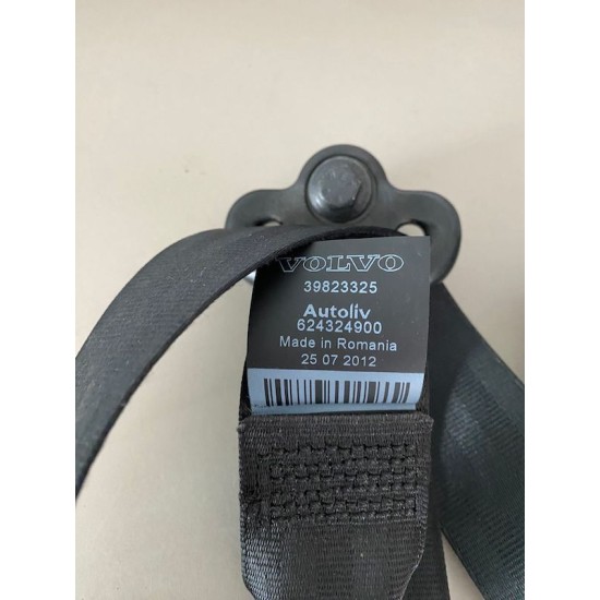 Rear seat belt left right VOLVO V60 2010-2017 39823325