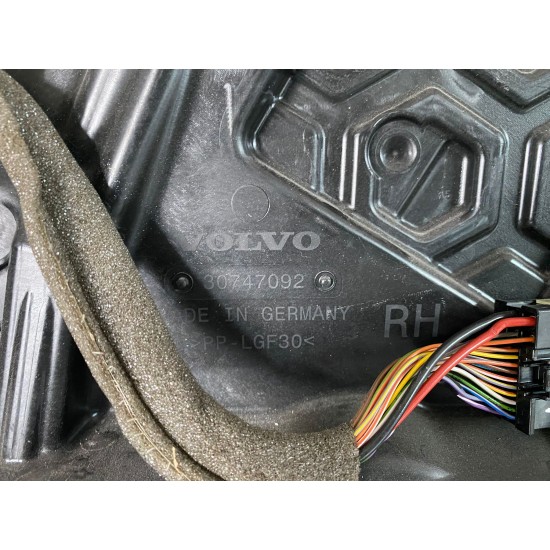 Front door right window lift mechanism Volvo XC40 2018+ 30747092