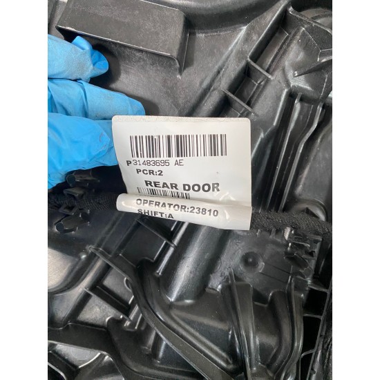 Rear left door window lift mechanism VOLVO XC40 2018+ 30747105