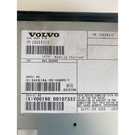 Statie audio VOLVO XC60 2011 30659311 30659312