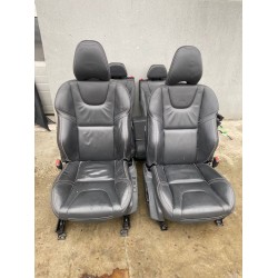 Interior piele neagra sport VOLVO V60 D6 HYBRID 2014+ 