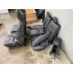 Black leather sport interior VOLVO V60 D6 HYBRID 2014+ 