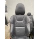 Black leather sport interior VOLVO V60 D6 HYBRID 2014+ 