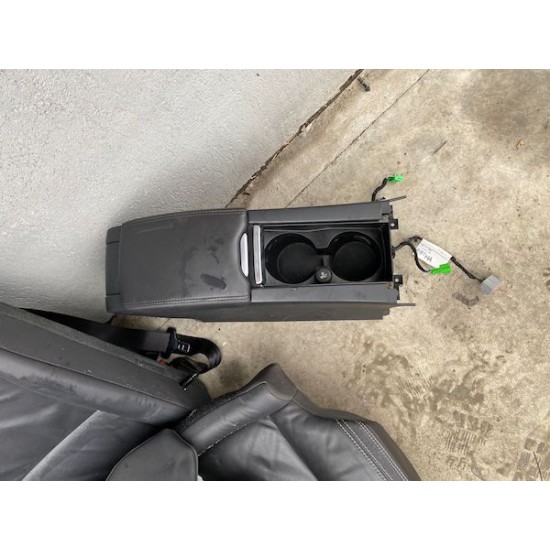Black leather sport interior VOLVO V60 D6 HYBRID 2014+ 