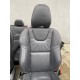 Black leather sport interior VOLVO V60 D6 HYBRID 2014+ 