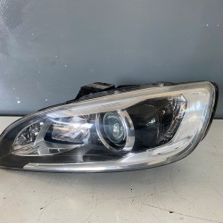 Left headlight with xenon 8 pins LHD Volvo S60 V60 FACELIFT 2014-20178 31395902 31698818