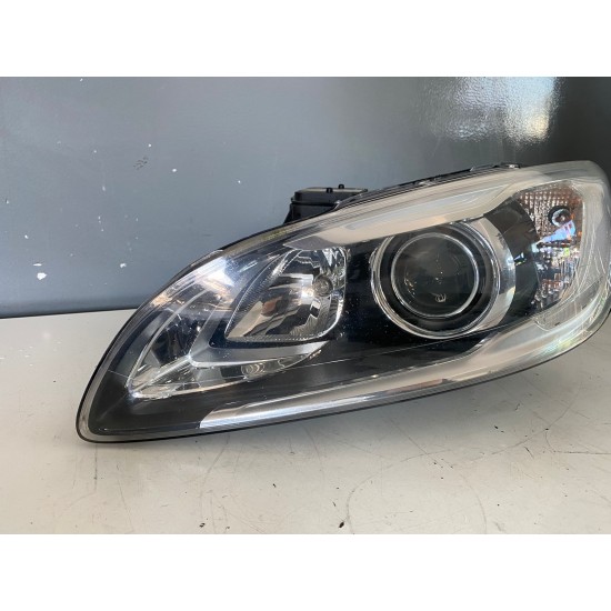 Left headlight with xenon 8 pins LHD Volvo S60 V60 FACELIFT 2014-20178 31395902 31698818