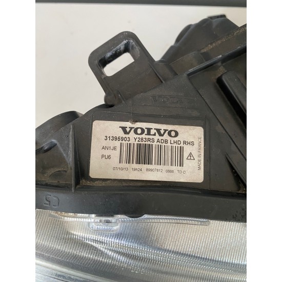 Right headlight xenon 8 pins LHD VOLVO S60 V60 FACELIFT 2014+ 31395903 31698819 