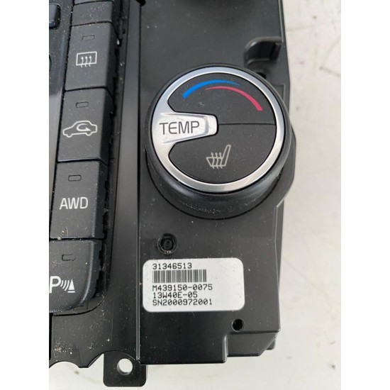 Temperature control panel/modul CCM VOLVO XC60 S60 V60 XC70 31346513 31398065