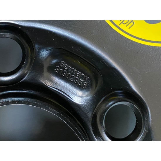 Spare wheel 125/80 R17 Volvo XC60 S80 V70 XC70 2008-2017 31680220 31302356 