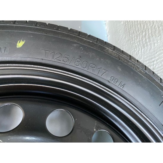 Spare wheel 125/80 R17 Volvo XC60 S80 V70 XC70 2008-2017 31680220 31302356 
