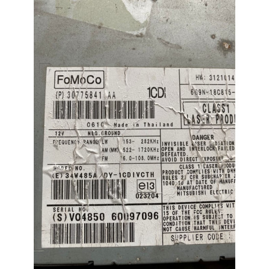 CD Player navigation Volvo S80 30775841