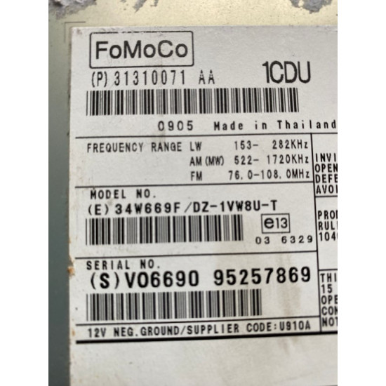 Magazie CD Volvo XC60 V70 S80 31310071