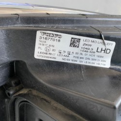 Far stanga MID LED LHD Volvo V40 2012 + 31677018