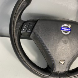 Volan 3 Spite piele cu airbag VOLVO S60R 2006-2009 30741693 3409803 30754312 32332161