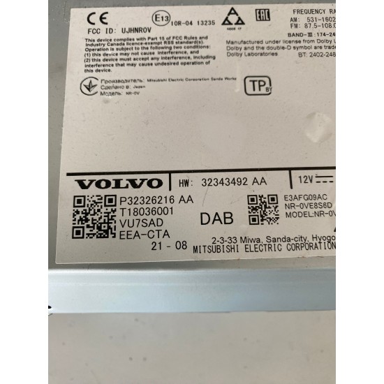 Magazie CD VOLVO V60 V60CC 2021+ 32326216 32343492 36013020