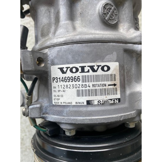 Compresor de clima Volvo XC90 V90 S90 V60 V70 V40 V40CC 31469966 36010255
