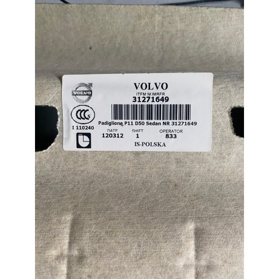 Headlining "Quartz" VOLVO S40 2008-2012 31271649 31307568