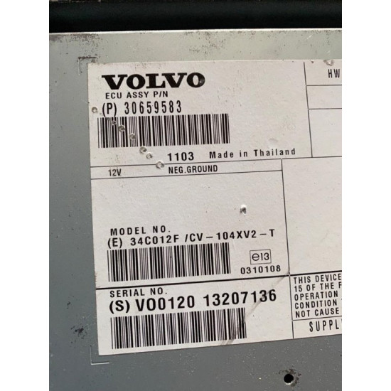 Statie audio Volvo S60 V60 30659583