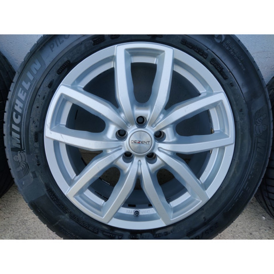 Jante DEZENT 18″ 5×108 Volvo XC90 XC70 anvelope vara 235/60R18 Michelin KBA 49357 